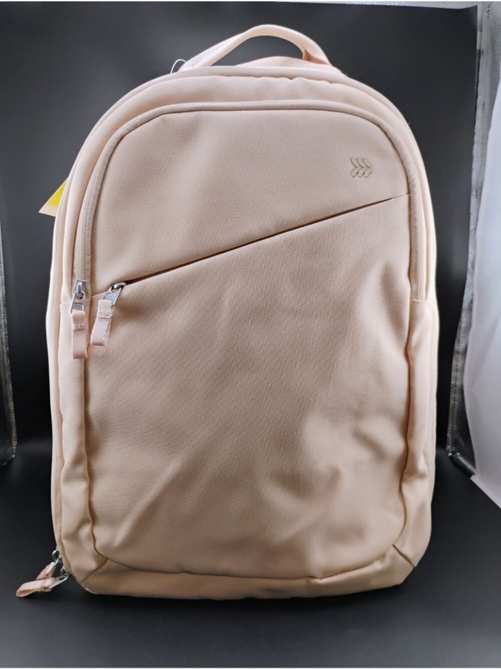 All In Motion Travel Backpack Beige Multifunctional Lightweight Design
